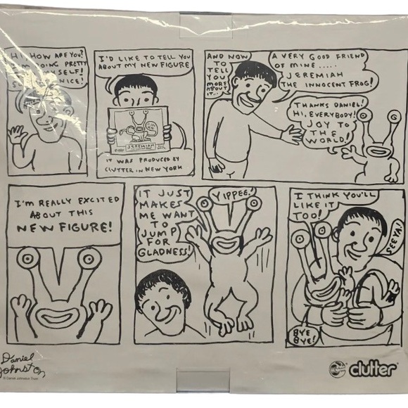 Daniel Johnston Jeremiah The Innocent Frog Vinyl Figure - Picture 13 of 13